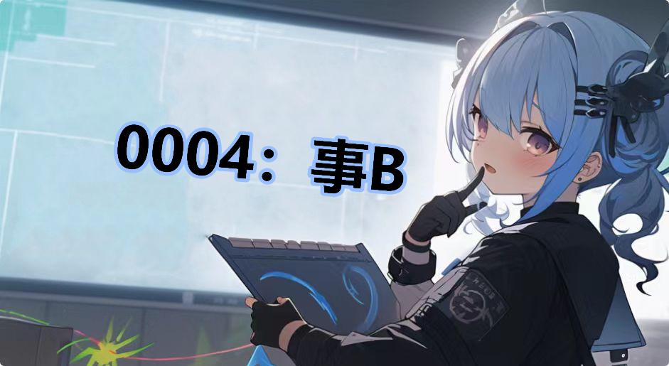 0004：事B