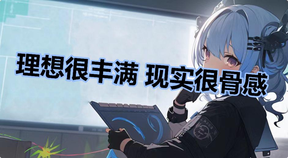 理想很丰满 现实很骨感